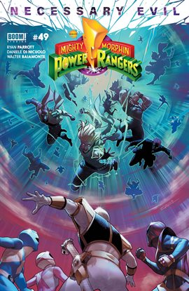 Cover image for Mighty Morphin Power Rangers #49
