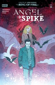 Angel & spike. Issue 14 cover image