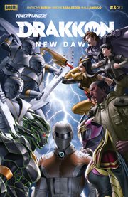 Power rangers: drakkon new dawn. Issue 3 cover image