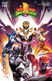 Mighty morphin power rangers cover image