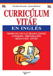 El curriculum vítae en inglés cover image