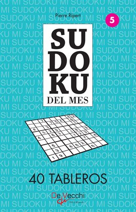 Cover image for Sudoku del mes 5 - 40 tableros