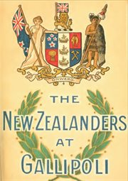 New Zealanders at Gallipoli cover image