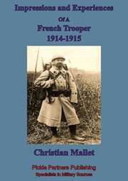 1914-1915 impressions and experiences of a french trooper cover image