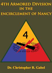 4th armored division in the encirclement of nancy cover image
