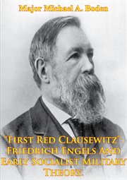 First red clausewitz: friedrich engels and early socialist military theory cover image