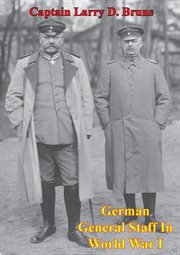 German general staff in world war i cover image