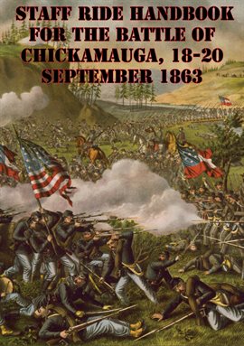 Cover image for Staff Ride Handbook For The Battle Of Chickamauga