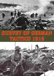 Survey of german tactics 1918 cover image