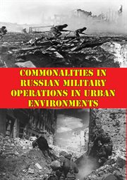 Commonalities in russian military operations in urban environments cover image