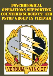 Psychological operations supporting counterinsurgency cover image