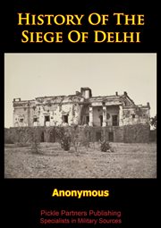 History of the siege of delhi cover image