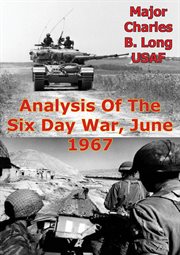 June 1967 analysis of the six day war cover image