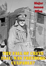 The fall of crete 1941 cover image