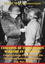 Concepts of information warfare in practice: cover image
