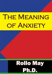 The meaning of anxiety cover image
