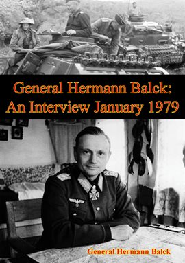 Cover image for General Hermann Balck