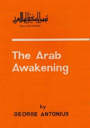 The arab awakening cover image