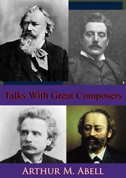 Talks with great composers cover image
