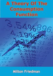 Theory Of The Consumption Function cover image