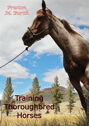 Training thoroughbred horses cover image