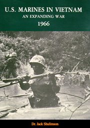U.S. Marines in Vietnam: an expanding war, 1966 cover image
