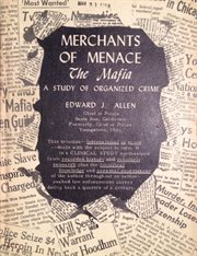 Merchants of menace - the mafia. A Study of Organized Crime cover image