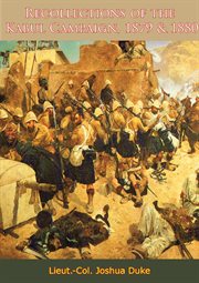 Recollections of the Kabul campaign : 1879 & 1880 cover image