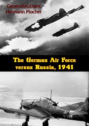 The German Air Force versus Russia, 1941 cover image