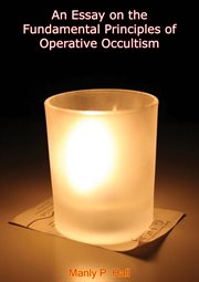 An essay on the fundamental principles of operative occultism cover image
