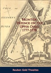 Frontier Defence on the Upper Ohio, 1777-1778 cover image
