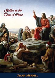 Galilee in the time of Christ cover image