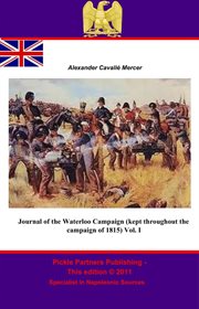 Journal of the waterloo campaign, volume i cover image