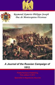 A journal of the russian campaign of 1812 cover image