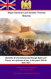 Narrative of a forced journey through spain and france, volume i cover image