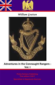 Adventures in the connaught rangers, volume i cover image