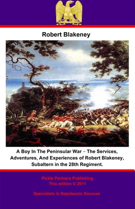 Cover image for A Boy In The Peninsular War