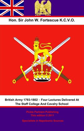 Cover image for The British Army 1793-1802