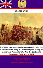 The military adventures of charles o'neil cover image
