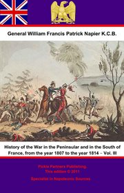 History of the war in the peninsular and in the south of france, volume iii cover image