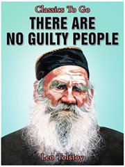 There are no guilty people cover image