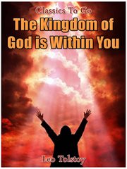 The kingdom of god is within you cover image