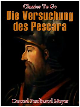 Cover image for Die Versuchung des Pescara