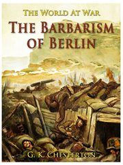 The barbarism of berlin cover image
