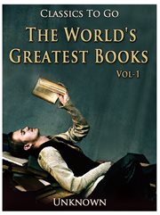 The world's greatest books, volume 1 cover image