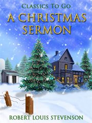 A Christmas sermon cover image