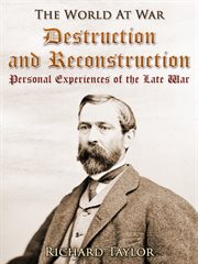 Destruction and reconstruction: personal experiences of the late war cover image