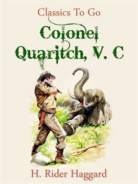 Cover image for Colonel Quaritch, V.C.