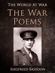 The war poems cover image