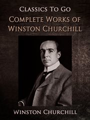 Project gutenberg complete works of winston churchill cover image